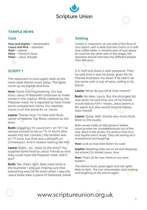 Temple News scripts