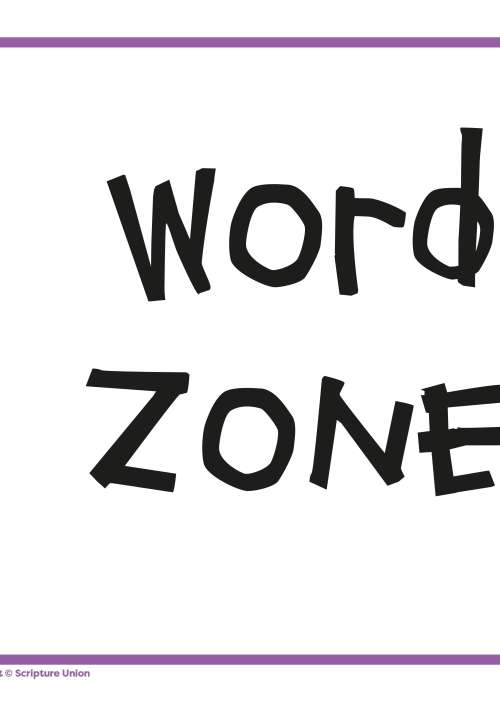 Explore Together purple zone signs