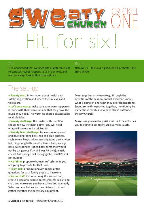 Cricket 1: Hit for six