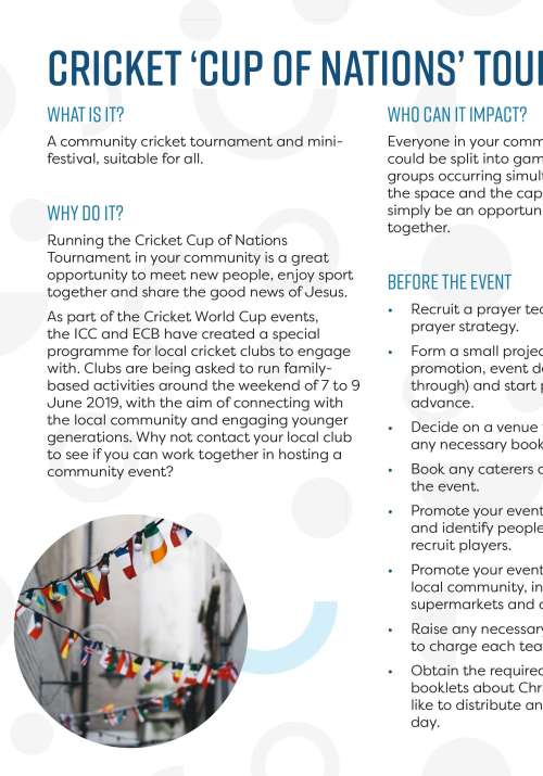 Cricket Cup of Nations tournament