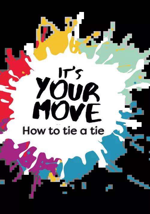How to tie a tie