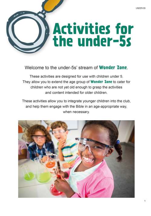 Wonder Zone under-5s