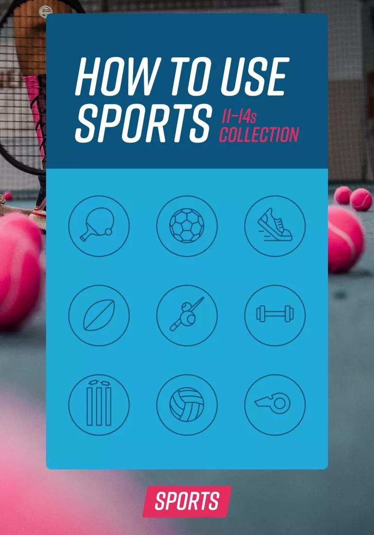 How to use 11 to 14s Sport Collection Cover