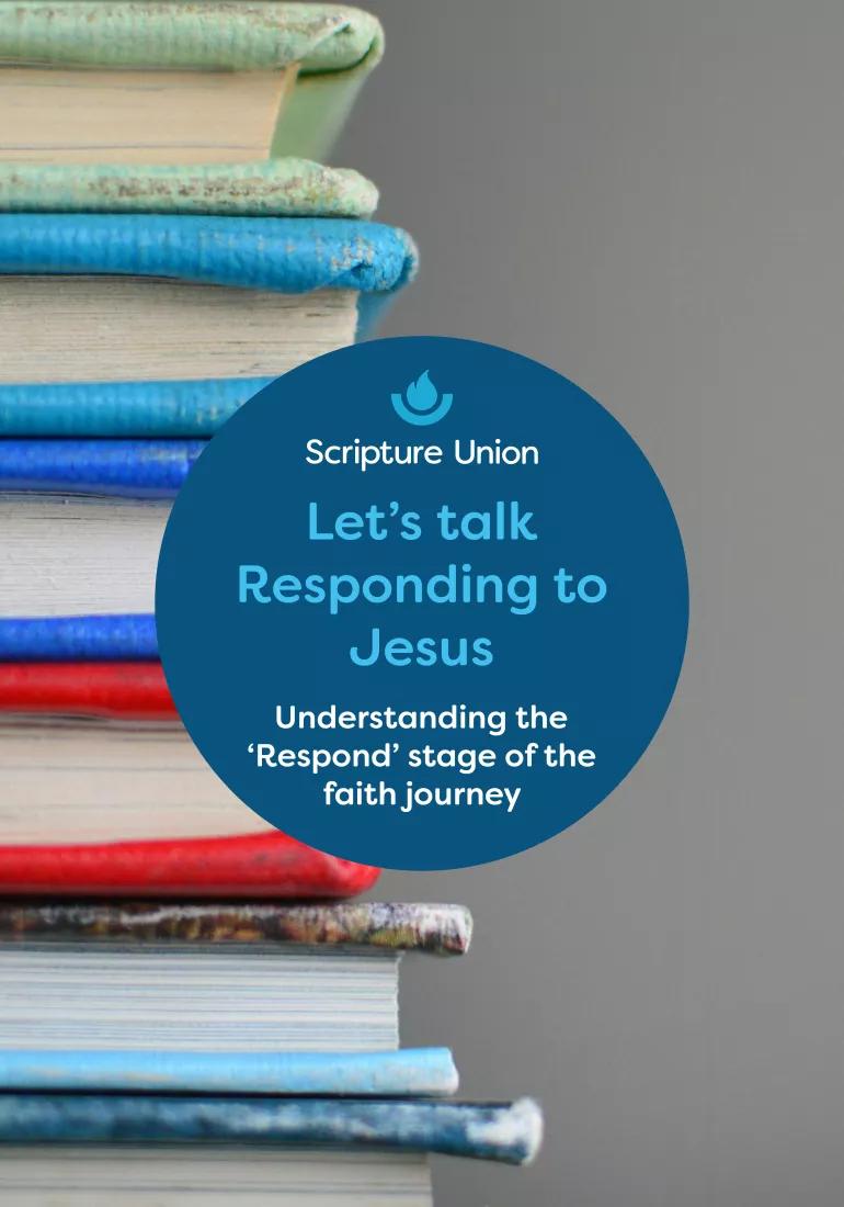 Let's talk responding to Jesus cover