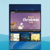 The animated video