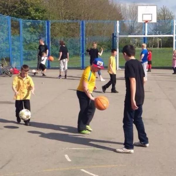 Children playing