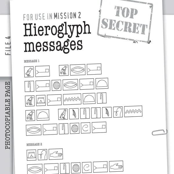 Hieroglyph messages