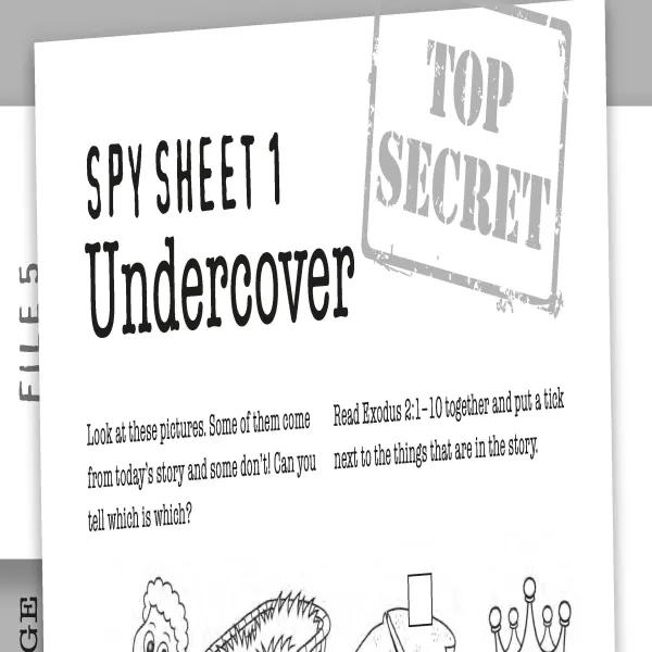 Spy sheet 1