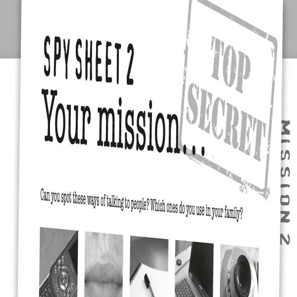 Spy sheet 2