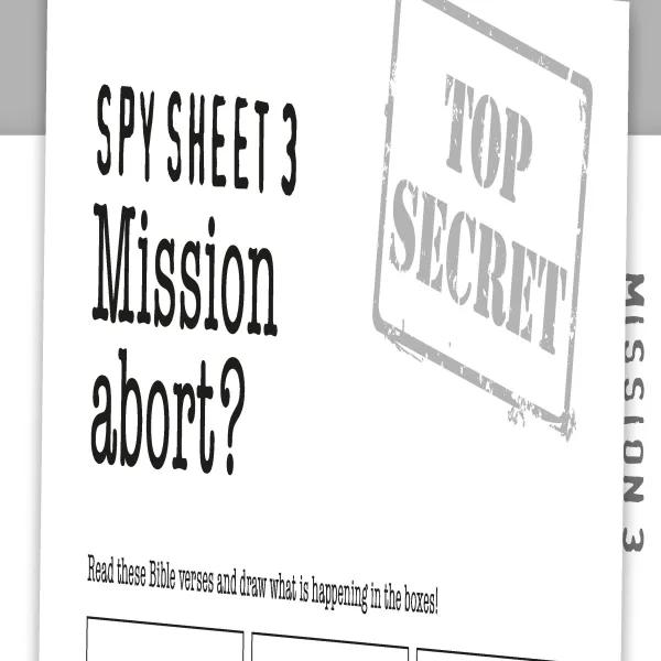 Spy sheet 3