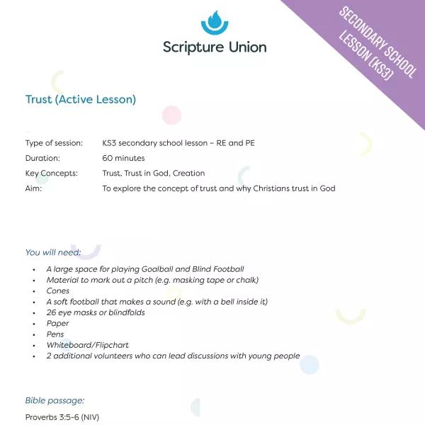 Trust lesson