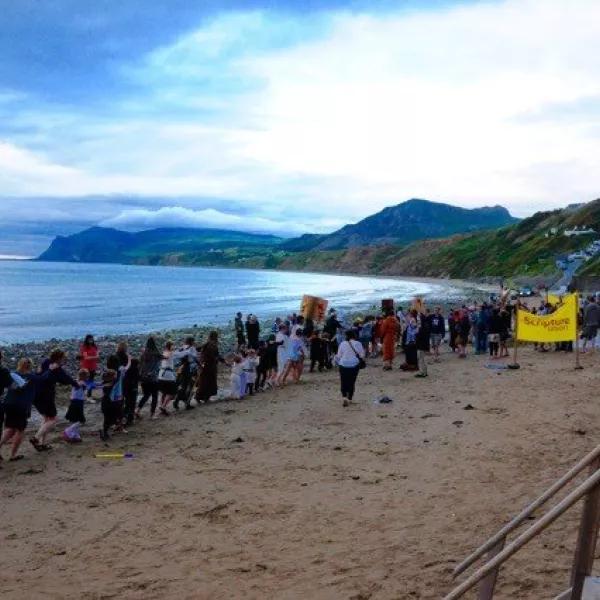 Nefyn, beach, mountains, family, team, mission