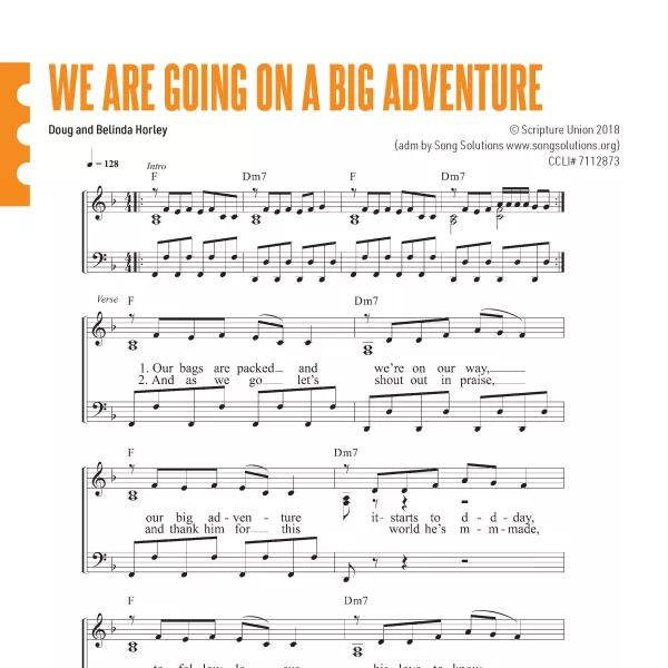 Big Adventure sheet music