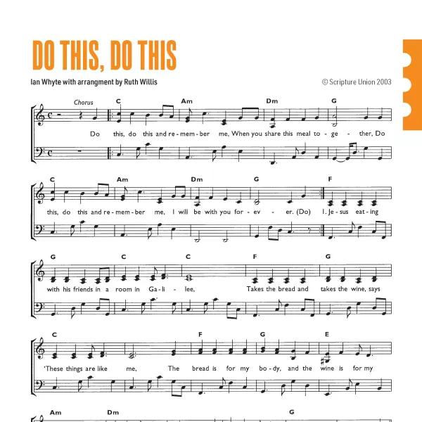 'Do This, Do This' sheet music