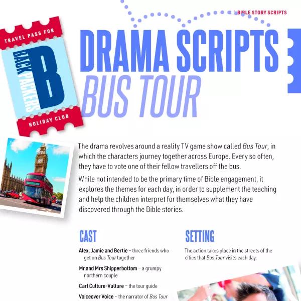Drama scripts: Bus Tour