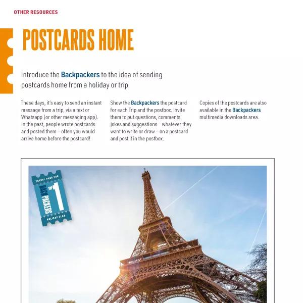 Backpackers: Postcards home