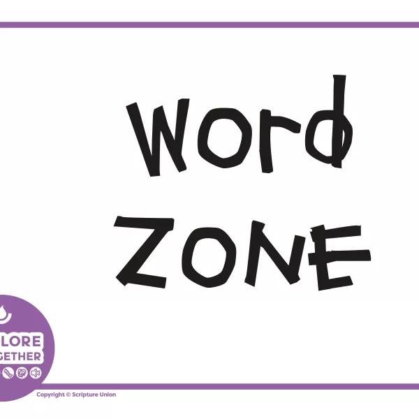 Explore Together purple zone signs