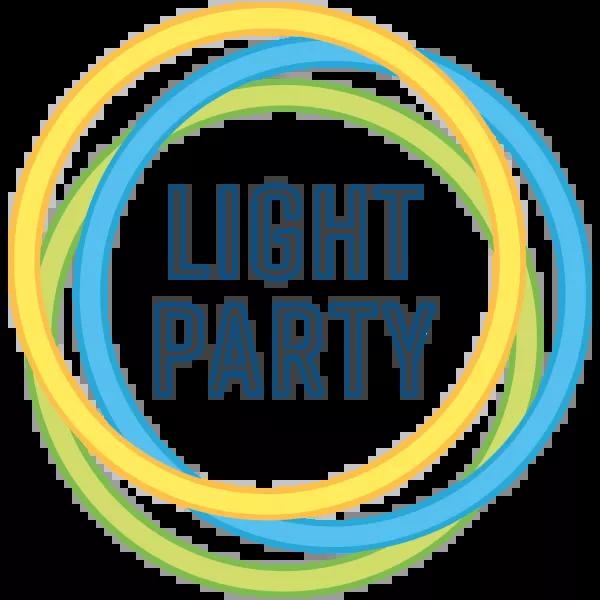Light Party logo for light backgrounds