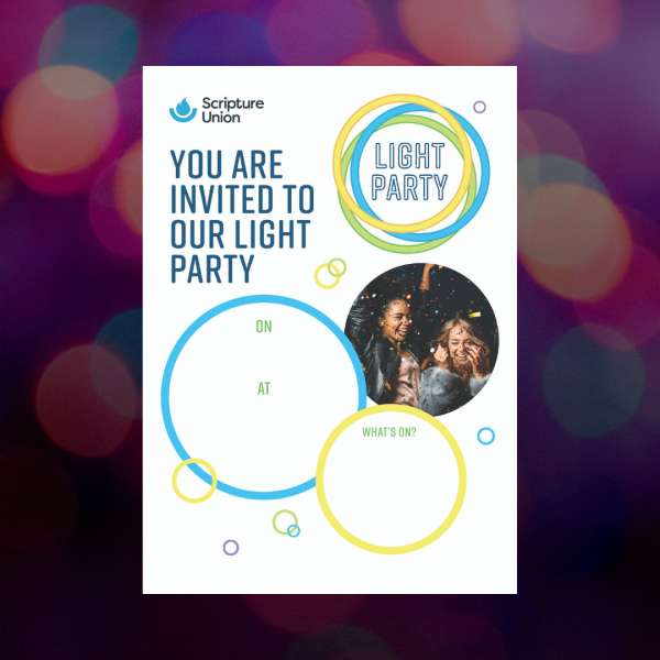 Light Party Poster - Youth Light Party Poster - Youth