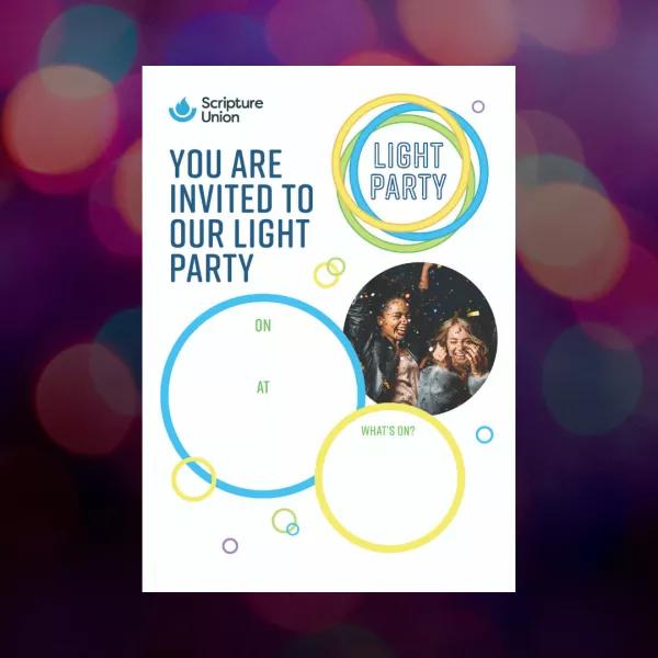 Light Party Poster - Youth