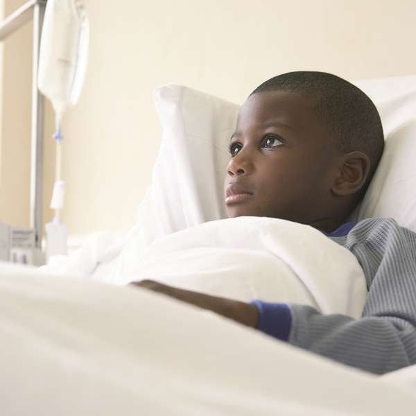 Boy in Hospital - Christmas Appeal