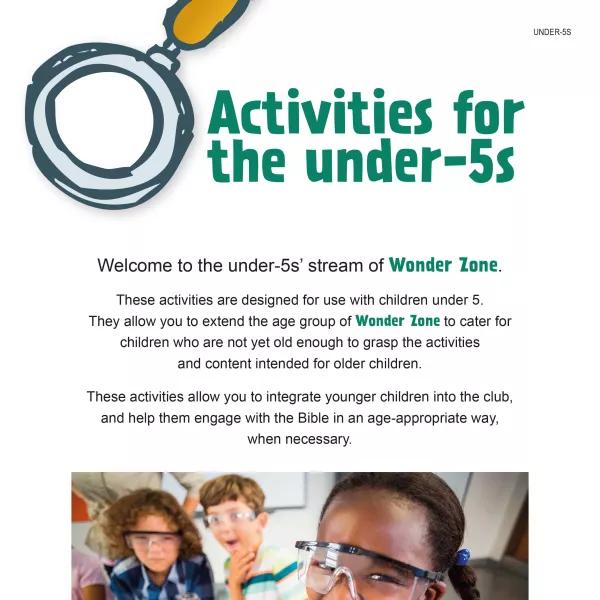 Wonder Zone under-5s