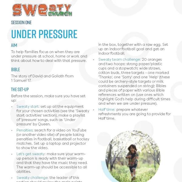 Under pressure