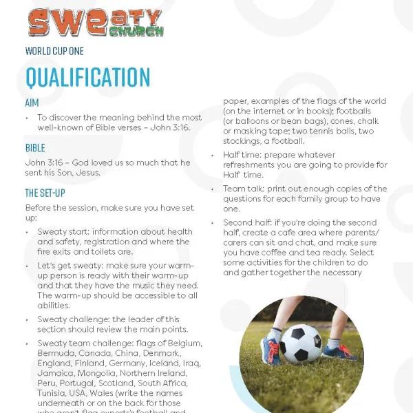 Word Cup 1 Qualification