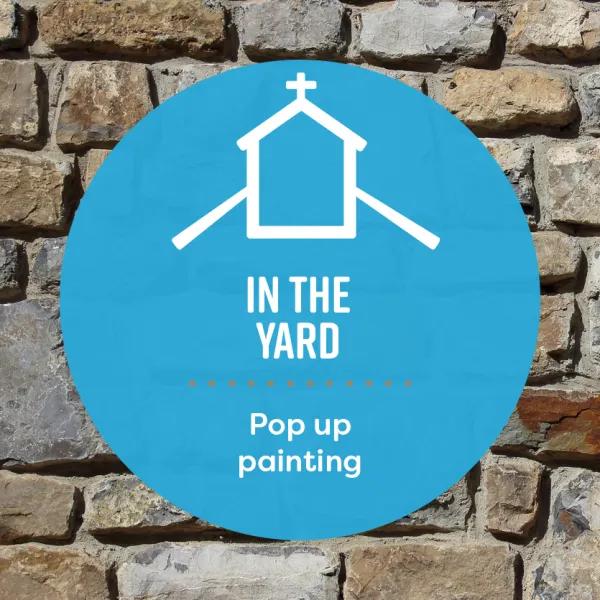 In the yard: Pop up painting thumbnail