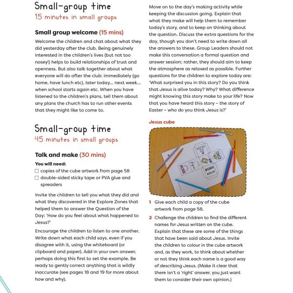 Small Group Instructions Day 3