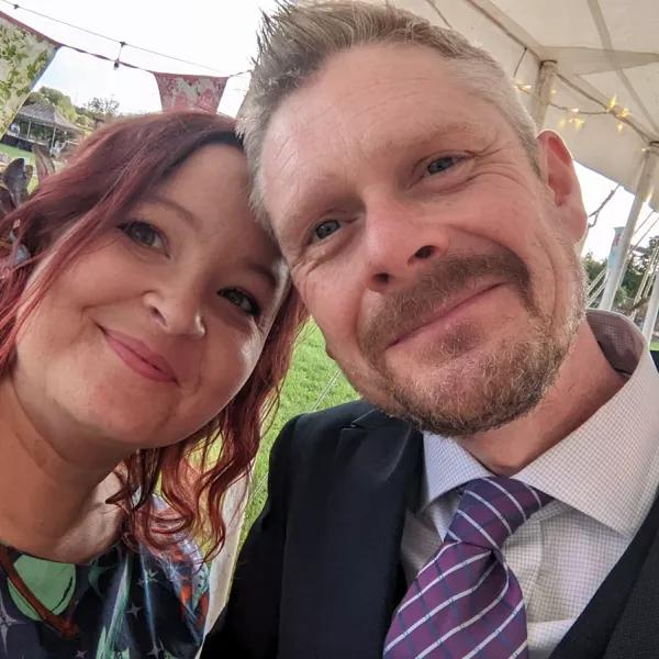 Keefe Owen and his wife