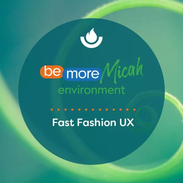 Fast Fashion UX