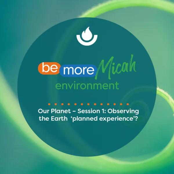 Our Planet – Session 1: Observing the Earth 