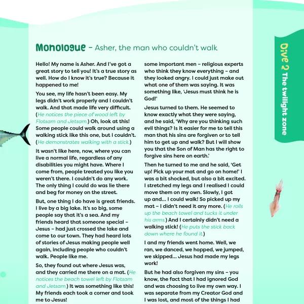Drama scripts for Dives 2