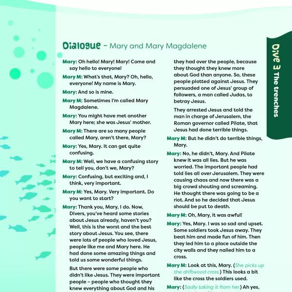 Drama scripts for Dives 3