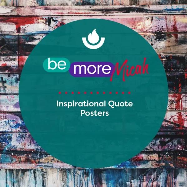 Inspirational Quote Posters