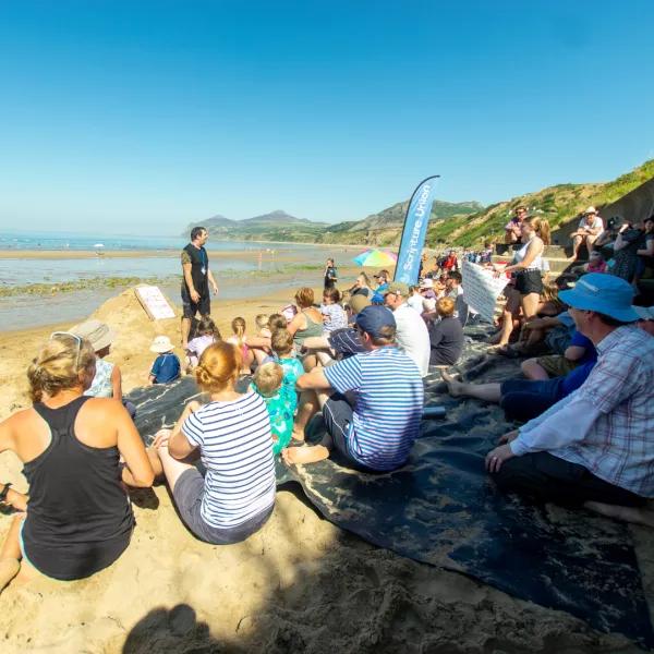 Beach mission in Nefyn