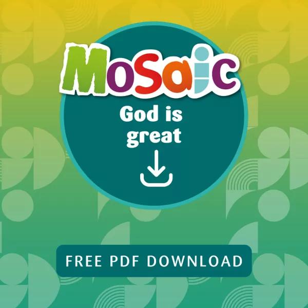 Mosaic God is Great