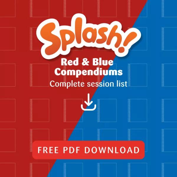 Splash Red and Blue Compendium complete session list