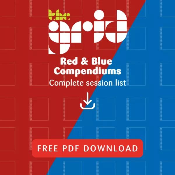 The Grid Red and Blue Compendium complete session list