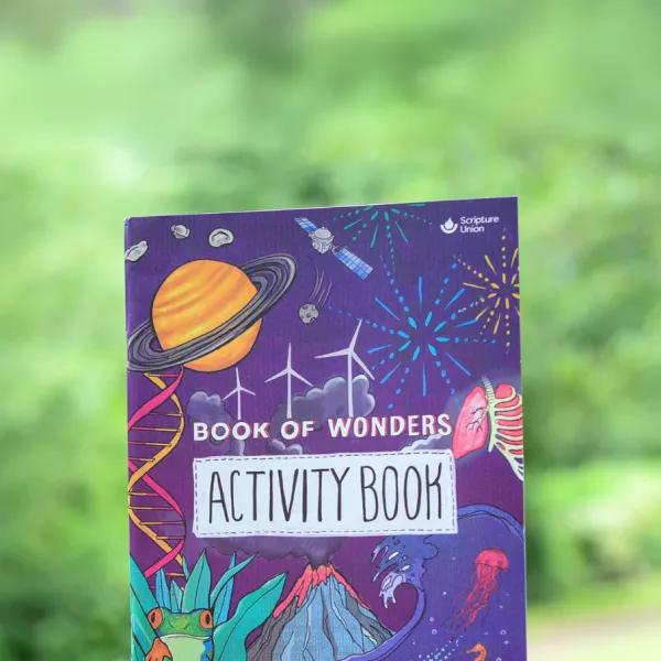 Book of Wonders Activity Book Cover