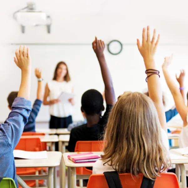 kids in school