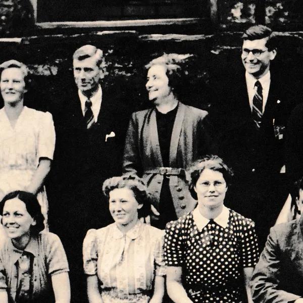 a photo of the Naish family  c. 1950s