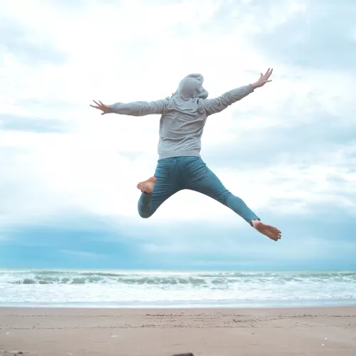 Man jumping
