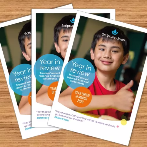 Trustees Annual Report & Accounts 2022-23 Front covers spread