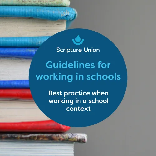 Guidelines for working in schools cover