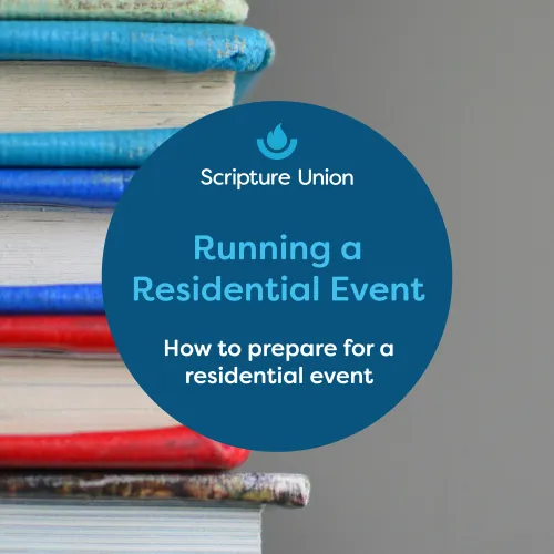 Running a residential event cover