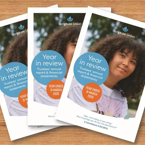 Trustees Report 2025 cover spread