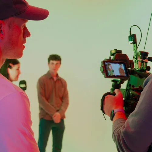 Shine video shoot 