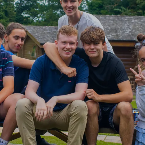 Young people group